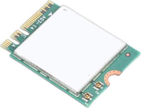 ciciglow Wi Fi 6E Wireless Card, Tri Band 6GHz 5GHz 2.4GHz M.2 NGFF Bluetooth 5.3, Includes 8dBi Antennas and Brackets Support for Wins 10 11 for Linux PCs Laptops in Saudi Arabia