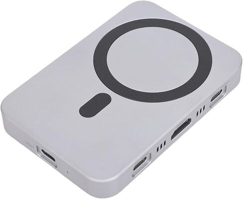EBTOOLS M.2 NVMe SSD Enclosure, 8 in 1 Type C Hub, 10Gbps, USB A Type C 3.2, 4K 60Hz Video Output, 100W PD Docking Station, with Internal Fan, for 2230 2242, 2260, 2280mm SSD in Saudi Arabia