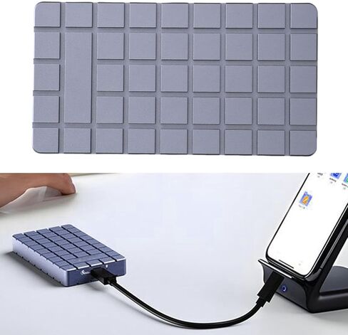 حاوية GOWENIC M.2 NVMe SSD، حافظة SSD خارجية من الألومنيوم USB4 40 جيجابت في الثانية مع منصات لصق حرارية مزدوجة بالوعة الحرارة، لـ Thunderbolt 3 4 5، لـ Wins، لـ OS X، لـ Linux in Kuwait