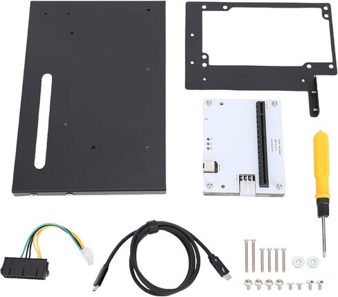 PUSOKEI Mini eGPU Enclosure Compatible with Thunderbolt 3/4, USB 4.0 PCIe 16X External GPU Dock Station, Compatible with A MD / PCIe, with ATX Bracket & 1m Data Cable in Saudi Arabia
