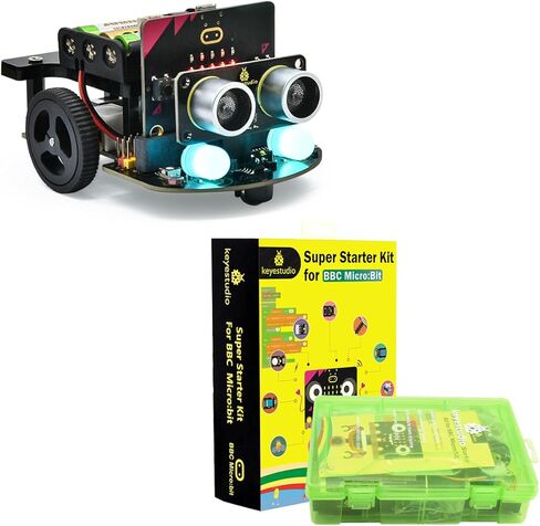 KEYESTUDIO Micro:bit V2 Robot with Microbit Super Starter Kit in Saudi Arabia
