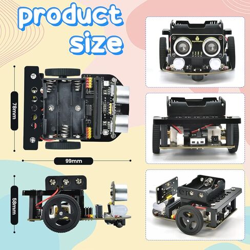 KEYESTUDIO Micro:bit V2 Robot with Microbit Super Starter Kit in Saudi Arabia