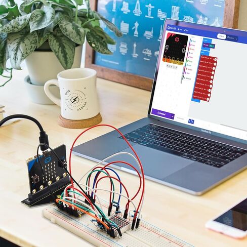 KEYESTUDIO Micro:bit V2 Robot with Microbit Super Starter Kit in Saudi Arabia