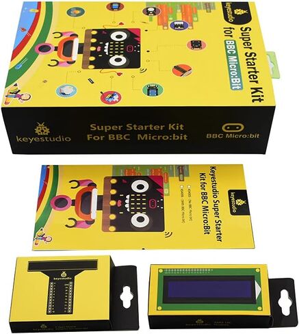 KEYESTUDIO Micro:bit V2 Robot with Microbit Super Starter Kit in Saudi Arabia