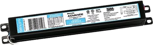 فيليبس Advance ICN-2P32-N الصابورة الإلكترونية، مصابيح T8، إضاءة 120/277 فولت، أسود in Saudi Arabia