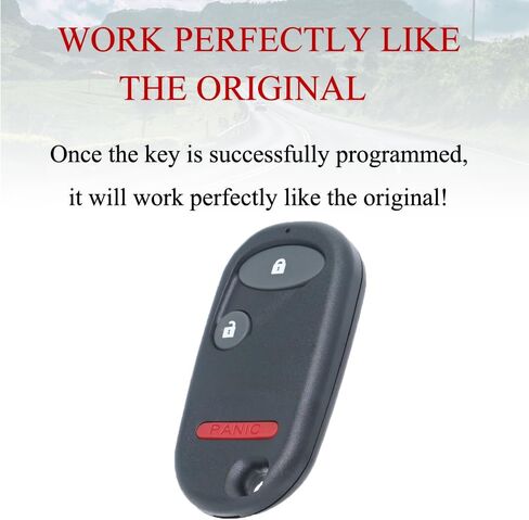 استبدال جهاز التحكم عن بعد MechanMagic Key Fob يناسب 2002-2005 Honda Civic (Sl Trim فقط) / 2004-2011 Honda Element / 2002-2004 Honda CRV مفتاح التحكم عن بعد للدخول بدون مفتاح OUCG8D-344H-A 72147-S5T-A01 in Kuwait