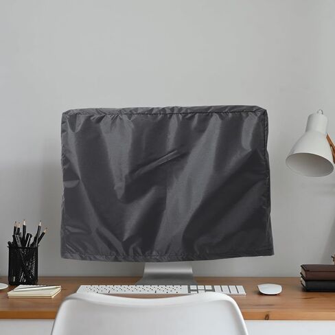 Splashproof Computer Monitor Cover PU Coated Dustproof Screen Protector for LCD Portable Lightweight Protective Sleeve for Desktop and Office Use in Saudi Arabia