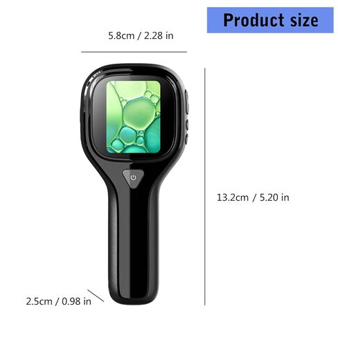 أداة فحص العملات المعدنية الاحترافية، مجهر محمول مع شاشة LCD، زجاج بتصميم سهل الحمل للكشف عن الأخطاء، مجهر سهل الحمل للأطفال والكبار in Kuwait