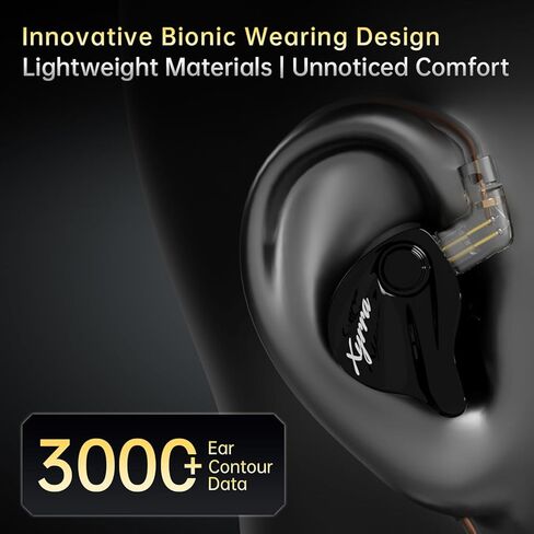 سماعات أذن CCA Xyrra ثنائية المحرك داخل الأذن، سماعات أذن 1DD+1BD HiFi IEM، سماعات أذن سلكية للألعاب للموسيقيين in Kuwait