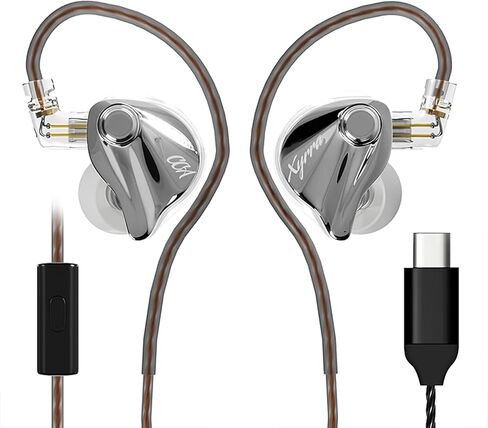 سماعات أذن CCA Xyrra ثنائية المحرك داخل الأذن، سماعات أذن 1DD+1BD HiFi IEM، سماعات أذن سلكية للألعاب للموسيقيين in Kuwait