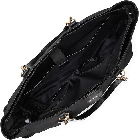 ELLE Eleganza 32L Monogram Weekender Duffel Bag | Brown in Kuwait