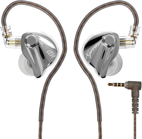 سماعات أذن CCA Xyrra ثنائية المحرك داخل الأذن، سماعات أذن 1DD+1BD HiFi IEM، سماعات أذن سلكية للألعاب للموسيقيين in Kuwait