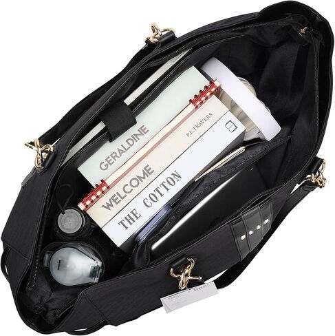 ELLE Eleganza 32L Monogram Weekender Duffel Bag | Brown in Kuwait