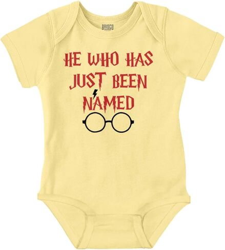 Brisco Brands He Who Has Just Been Named Wizard Baby Romper Boys or Girls in Saudi Arabia