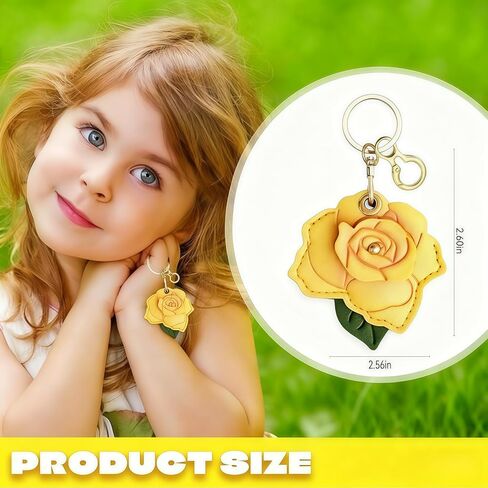 Leather AirTag Protective Case Keychain - Can Hold Keys, Fit Access Cards, GPS Tracking Device Cover in Saudi Arabia
