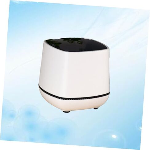 مكبرات صوت كمبيوتر USB صغيرة محمولة مع صوت جهير استريو، تصميم سطح مكتب صغير الحجم لأجهزة الكمبيوتر المحمول والمنزل والمكتب، يستخدم مشغل موسيقى أبيض صغير مع التحكم في مستوى الصوت in Kuwait