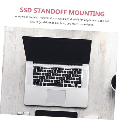 20 قطعة براغي سداسية الرأس M.2 لمجموعة تركيب SSD، براغي إيقاف محرك الأقراص الصلبة للكمبيوتر SSD مع صواميل، متوافقة مع اللوحات الأم Msi لملحقات ألعاب الكمبيوتر in Kuwait
