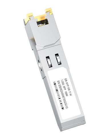وحدة بصرية SFP إلى RJ45 2.5GBASE-T، جهاز إرسال واستقبال بمنفذ RJ45 أحادي SFP لـ Cisco/Huawei/Ruijie/H3C/أخرى، مسافة تصل إلى 100M/328FT، وحدة إيثرنت نحاسية SFP 2500M in Kuwait