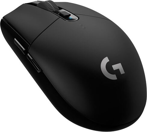 Logitech G305 Mouse Lightspeed Wireless Gaming Mouse ، مستشعر Hero 12K ، 12000 نقطة في البوصة ، خفيفة الوزن ، 6 أزرار قابلة للبرمجة ، عمر بطارية 250 ساعة ، ذاكرة على متن الطائرة ، الكمبيوتر/ماك - أبيض in Kuwait