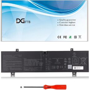 C41N2302 Battery Replacement Compatible for ASUS ROG Zephyrus G14 14" GA403UV-G14.R94060 (A)(DF14) GA403UI GA403UJ GA403UU GA403UV TUF Gaming A14 FA401WV-WB94 0B200-04460000 0B20004460000 73Wh/3800mAh in Kuwait