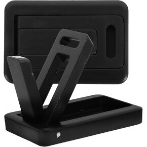 NOLITOY 2pcs Portable Laptop Holder and Vertical Laptop Stand with Cooling Support, Foldable Notebook Riser for Desk, Adjustable Height Computer Stand for Office and Home Use in Kuwait