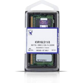 ذاكرة SODIMM سعة 8 جيجابايت 1600 ميجاهرتز PC3-12800 1.35 فولت من Kingston Technology لأجهزة كمبيوتر Dell المحمولة KTD-L3CL/8G in Kuwait
