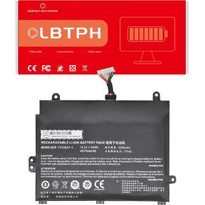 P950BAT-4 استبدال بطارية الكمبيوتر المحمول المتوافقة مع Clevo P950HP6 Sager NP8950 Series 6-87-p950s-52b01 15.2V 55Wh in Kuwait