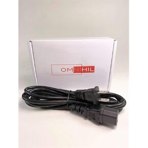 [مدرج في قائمة UL] سلك طاقة OMNIHIL بطول 8 أقدام AC/DC متوافق مع DENON AVR-X3700H in Kuwait