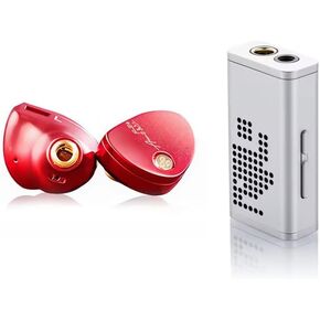 سماعة رأس Moondrop ARIA 2 RED+Dawn Pro داخل الأذن مع مضخم صوت سماعة الرأس DSD512 PCM 32Bit384 كيلو هرتز Dual CS43131 3.5 مم 4.4 مم in Kuwait