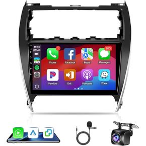 Naifay Android12 Car Radio for Toyota Camry 2012 2013 2014 (Fit-J.B.L&Big Screen), 10.1inch IPS Touch Screen for Camry Car Radio with Carplay Android Auto Bluetooth GPS WiFi Camera+Can Bus in Kuwait
