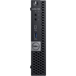Dell Optiplex 7060 Micro PC Desktop, Intel Core i5-8500T 2.1GHz 6-Core (Hexa Core), 8GB DDR4 RAM, 256GB SSD, Windows 11 Pro (Renewed) in Kuwait
