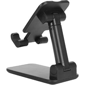 حامل الهاتف المحمول سطح المكتب قابل للتعديل للهواتف الذكية اللوحية، تصميم مريح وخفيف الوزن قابل للطي in Kuwait