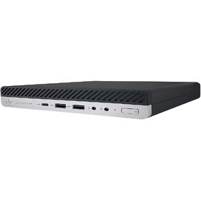 HP EliteDesk 800 G4 DM Desktop Mini PC 'Core i5-8500 3.0GHz'16GB RAM '500GB Hard Drive Windows 11 Pro (2YH19AV) (Renewed) in Kuwait