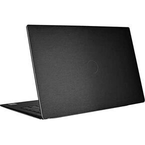 غلاف كمبيوتر محمول من Skinit متوافق مع Dell XPS 13 7390 (2020) مصمم في الأصل بتصميم من الفولاذ المصقول باللون الأسود in Kuwait