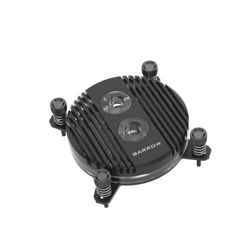 كتلة مياه Barrow LTGFHI-04 لوحدة المعالجة المركزية Intel i3/i5/i7/i9 - LGA 1700/1200/1156/1155/1151/1150/X99/X299 Waterblock، LRC 2.0 5V 3-Pin aRGB LED (أبيض) in Kuwait