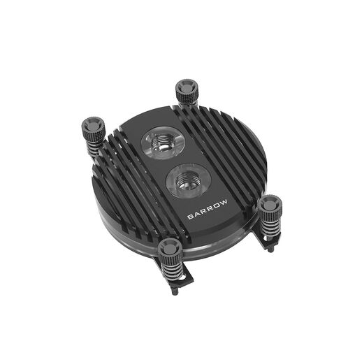 كتلة مياه وحدة المعالجة المركزية Barrow LTGFHA-04 لجهاز AMD Ryzen 3/5/7/9 - مقبس AM5/AM4/AM3/AM3+، LRC 2.0 5V 3-Pin aRGB LED مع محول (أبيض) in Kuwait
