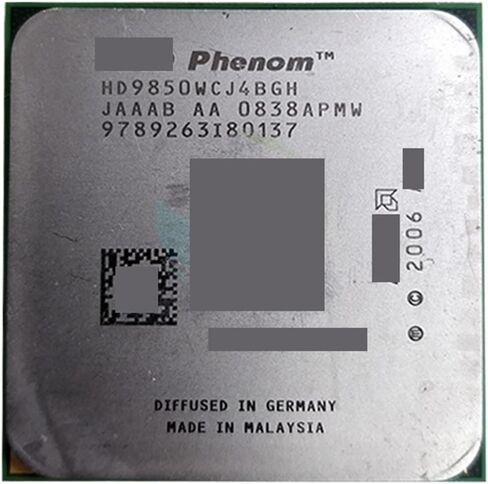ph X4 9850 2.5GHz Quad-Core Desktop CPU HD9850WCJ4BGH HD985BWCJ4BGH 95W Socket AM2+ 940pin in Saudi Arabia