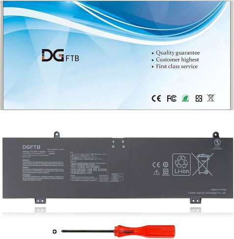 DGFTB C41N2303 Battery Replacement Compatible for ASUS ROG Zephyrus G16 GU605MV GU605M GU605MI GU605MV, for ASUS TUF Gaming A16 FA608 FA608WI FA608WU FA608WV 15.48V 90Wh/5814mAh Series 0B200-04450000 in Saudi Arabia