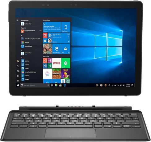 ديل لاتيتيود 5290 2 في 1 12.3 بوصة فل اتش دي، كور i5-8350U 1.7 جيجاهيرتز، 8 جيجا رام، 256 جيجا محرك الاقراص الصلبة، ويندوز 11 برو 64 بت، CAM، لمس، اسود (متجدد) in Kuwait