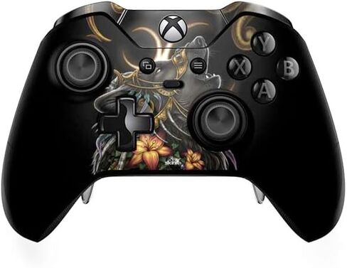 Skinit Decal Gaming Skin Compatible with Xbox One Elite Controller - Officially Licensed Sarah Richter Wolf Howling by Sarah Richter Design in Saudi Arabia