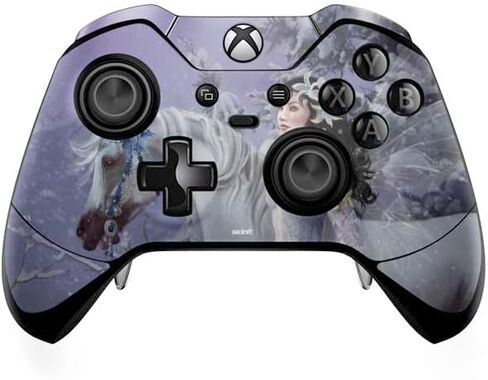 Skinit Decal Gaming Skin Compatible with Xbox One Elite Controller - Officially Licensed Nene Thomas Fairy with Horse in Snow by Nene Thomas Design in Saudi Arabia