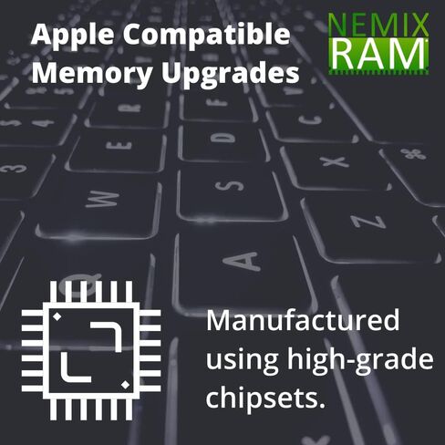 NEMIX RAM 4GB (2X2GB) DDR2 667MHz PC2-5300 2Rx8 1.8V 200-PIN Non-ECC SODIMM Laptop Memory KIT Compatible with Apple MacBook, MacBook Pro, and iMac in Saudi Arabia