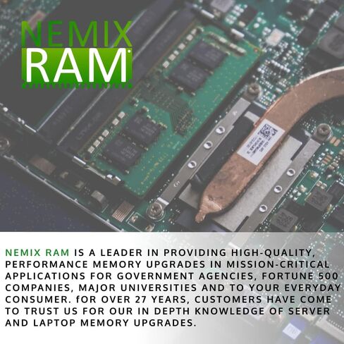 NEMIX RAM 4GB (2X2GB) DDR2 667MHz PC2-5300 2Rx8 1.8V 200-PIN Non-ECC SODIMM Laptop Memory KIT Compatible with Apple MacBook, MacBook Pro, and iMac in Saudi Arabia