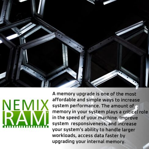 NEMIX RAM 4GB (2X2GB) DDR2 667MHz PC2-5300 2Rx8 1.8V 200-PIN Non-ECC SODIMM Laptop Memory KIT Compatible with Apple MacBook, MacBook Pro, and iMac in Saudi Arabia