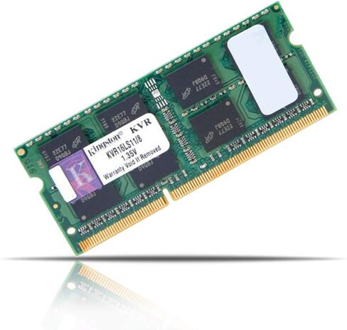 ذاكرة SODIMM سعة 8 جيجابايت 1600 ميجاهرتز PC3-12800 1.35 فولت من Kingston Technology لأجهزة كمبيوتر Dell المحمولة KTD-L3CL/8G in Kuwait