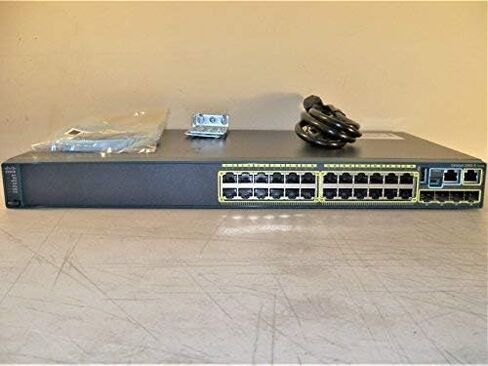 محول Cisco Catalyst WS-C2960S-24TS-L Ethernet - 24 منفذًا - 5 فتحات - 24 x 10/100/1000Base-T - 4 x SFP (mini-GBIC)، 1 x فتحة وحدة التراص (متجددة) in Kuwait