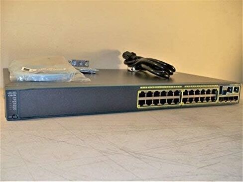 محول Cisco Catalyst WS-C2960S-24TS-L Ethernet - 24 منفذًا - 5 فتحات - 24 x 10/100/1000Base-T - 4 x SFP (mini-GBIC)، 1 x فتحة وحدة التراص (متجددة) in Kuwait