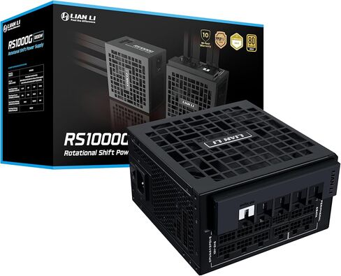 Lian Li RS1200G 1200W ATX Power Supply w/USB Fan Hub - Black (RS1200G.BH) in Saudi Arabia