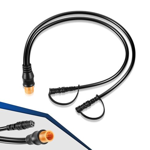 12-Pin إلى Dual 4-Pin محول Y-Cable 010-12234-05 لـ Garmin echoMAP 71sv/72sv/75sv، لـ Striker 7sv، لـ Striker Plus 7sv/9sv، لـ Striker Vivid 7sv/9sv Chartplotter أو Fish Finder in Kuwait