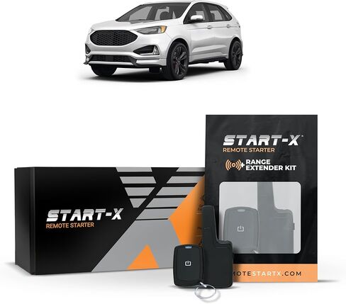 مجموعة أدوات التشغيل عن بعد Start-X + موسع نطاق 2000 قدم أحادي الاتجاه لمركبات Ford Edge (2021، 2022، 2023، 2024) ذات الإشعال بالضغط لبدء التشغيل in Saudi Arabia